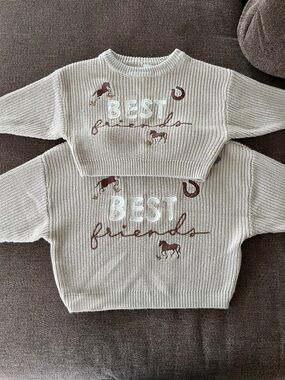 Best Friends Cream Knit Sweater - Baby & Toddler